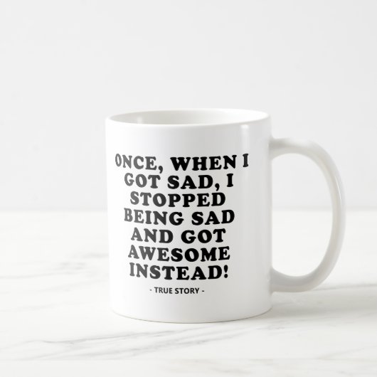 Sad an den Phantastischen Funny Mug Kaffeetasse (Rechts)