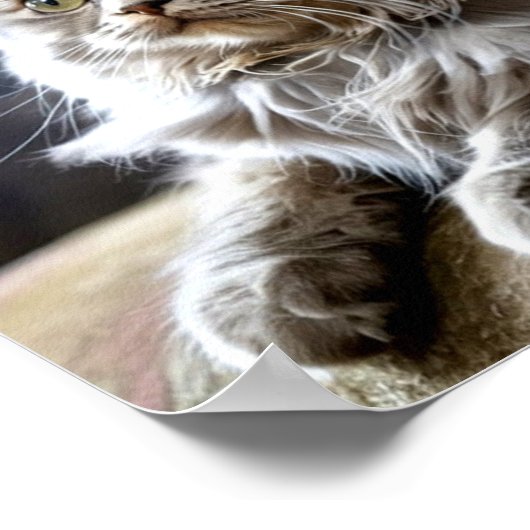 Sad and Lonely Pets Poster Print: One Day (Ecke)