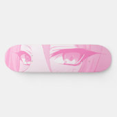 Sad Anime Eyes Skateboard Deck (Horizontal)