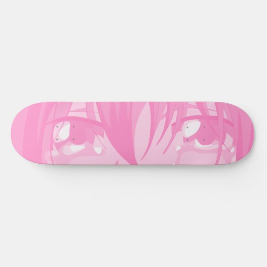 Sad Anime Eyes Skateboard Deck (Horizontal)