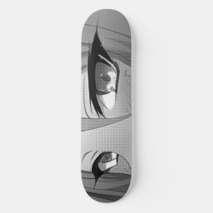 Sad Anime Eyes Skateboard Deck
