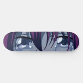 Sad Anime Eyes Skateboard Deck (Horizontal)