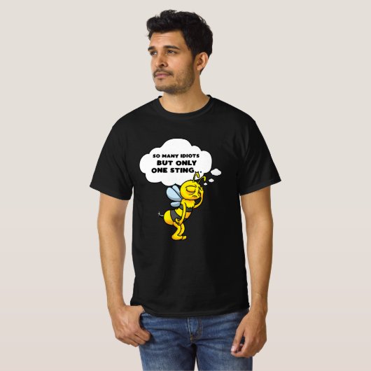 Sad Beekeeper-Geschenk Funny Zitat T-Shirt (Vorne ganz)