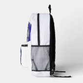 Sad Boy Aesthetic - Mr. Lonely Hoodie Design Bedruckter Rucksack (Rechts)