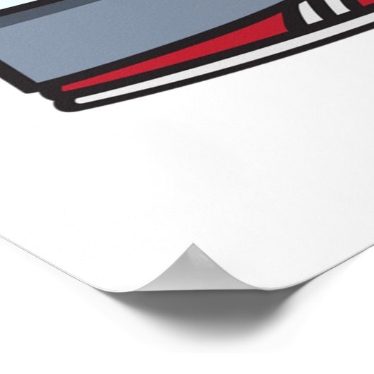 Sad Boy Scientist mit gebrochenem Experiment Poster (Ecke)