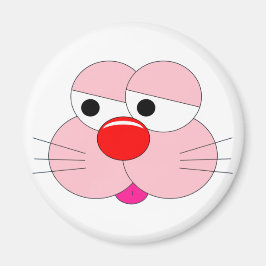 Sad Bunny Cartoon - Cooler Spaß Magnet