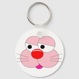 Sad Bunny Cartoon - Cooler Spaß Schlüsselanhänger