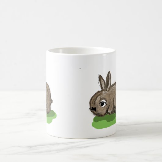 Sad Bunny Kaffeetasse (Mittel)