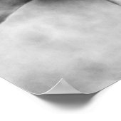 Sad Butterfly Girl Poster (Ecke)