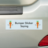 Sad Carrot von Kenneth Yoncich Autoaufkleber (Auf Auto)