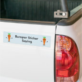 Sad Carrot von Kenneth Yoncich Autoaufkleber (Auf Lkw)
