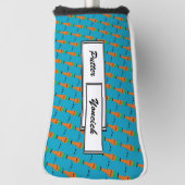 Sad Carrot von Kenneth Yoncich Golf Headcover (Rotieren 90)