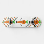 Sad Carrot von Kenneth Yoncich Skateboard (Horizontal)