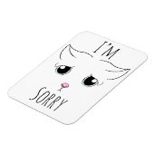 Sad Cat Face: Ich bedauere Magnet (Linke Seite)