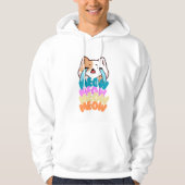 SAD CAT HOODIE (Vorderseite)