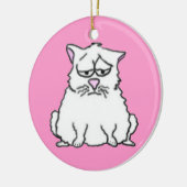 Sad Cat Ornament (Links)