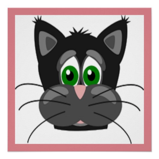 SAD CAT POSTER (Vorderseite)