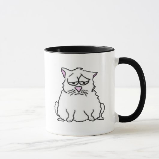 Sad Cat Tasse (Rechts)