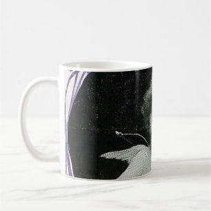 Sad Cherub Angel Print Kaffeetasse