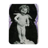 Sad Cherub Angel Print Magnet (Vertikal)