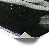 Sad Cherub Angel Print Poster (Ecke)