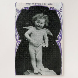 Sad Cherub Angel Print Puzzle