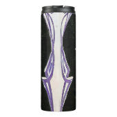 Sad Cherub Angel Print Thermosbecher (Rückseite)