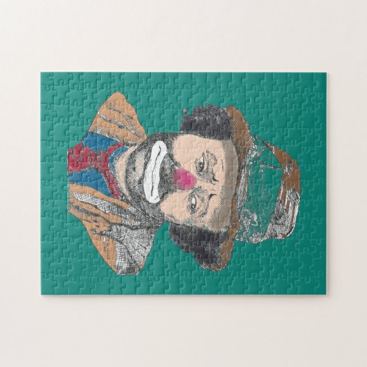 Sad Clown #2 Puzzle (Horizontal)