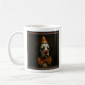 Sad Clown Dog Kaffeetasse (Links)