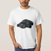 Sad cocker Poodle Mix Welpe T - Shirt (Vorderseite)