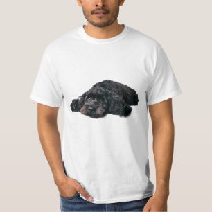 Sad cocker Poodle Mix Welpe T - Shirt