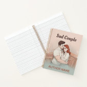 Sad Couple Book Cover Inspiration Notebook Notizblock (Innenseite)