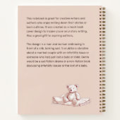 Sad Couple Book Cover Inspiration Notebook Notizblock (Rückseite)