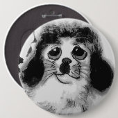 SAD DOG BUTTON (Vorne & Hinten)