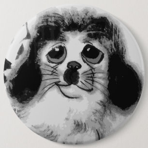 SAD DOG BUTTON