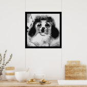 SAD DOG POSTER (Küche)
