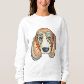 Sad Dog Sweatshirt (Vorderseite)