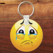Sad emoji schlüsselanhänger (Vorderseite)