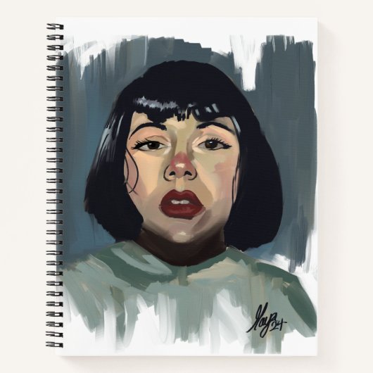 Sad eyes notizblock (Vorderseite)