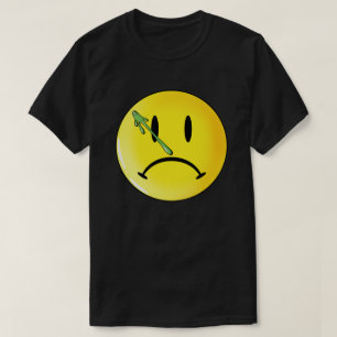 Sad Face emoji mit Booger T-Shirt