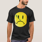 Sad Face emoji mit Booger T-Shirt (Vorderseite)