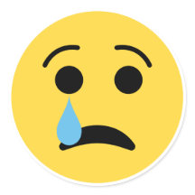 Sad Face Stickers