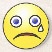 Sad Face Untersetzer (Vorne)