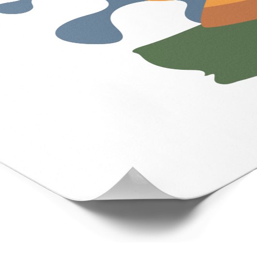 Sad Fox mit gebrochenem Herzen Poster (Ecke)