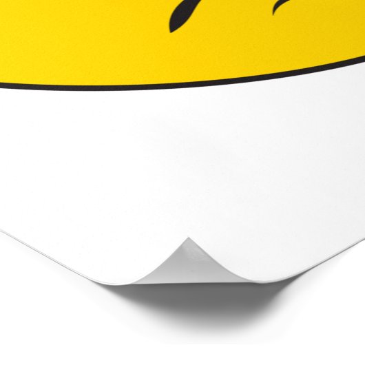 Sad Frownace Poster (Ecke)