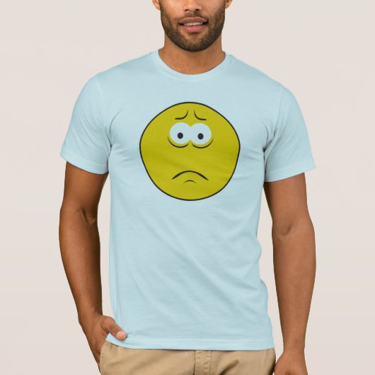 Sad Frownace T-Shirt (Vorderseite)