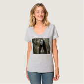 Sad Ghost Woman in Australien Bush T-Shirt (Vorderseite Vollansicht)