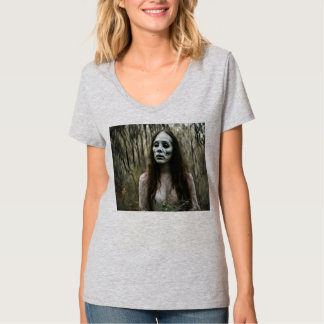 Sad Ghost Woman in Australien Bush T-Shirt