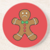 Sad Gingerbread Man Getränkeuntersetzer (Vorne)