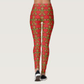 Sad Gingerbread Man Leggings (Rückseite)